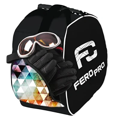 Image of Ferocity [054] Premium Ski Boot Bag / Helmet Triangle