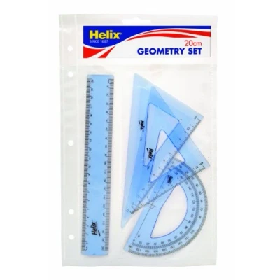 Image of Helix 20cm Geometry Set, Blue