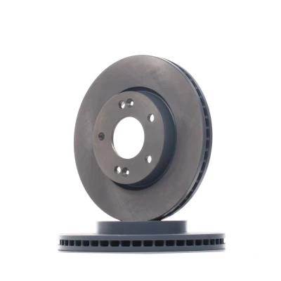 Image of 517121H000, 517121H100, 517122K100 Brake disc BLUE PRINT ADG043130 Front Axle 280mm 26mm 5 Hole 114mm internally vented Coated KIA: cee‘d I Estate