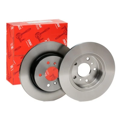 Image of 432064EA0A, 432064EA0B Brake disc TRW DF6787 289mm 13mm 5 114,3mm solid Painted NISSAN: Qashqai 2