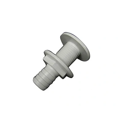 Image of Thru Hull Boat Drain Plug 25MM 1&quot; (Socket Marine Bilge Water Deck Transom Plastic Threaded)