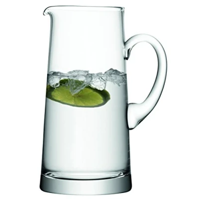 Image of LSA International Bar Tapered Jug 1.9 Litre Clear 1 Unit Mouthblown and Handmade Glass BR15