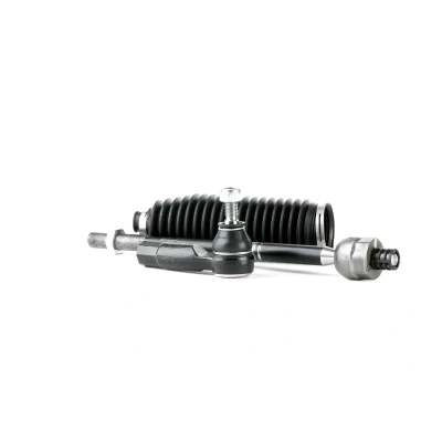 Image of 1K0423810A, 1K0423810AS2, 1K0423812J, 1K0423812JS2 Tie Rod FEBI BILSTEIN 45760 Front Axle Right with nuts clamps, steering bellow