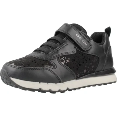 Image of Geox Fastics Trainers for kids, Size: 7K, Black Imitation leather/ textile