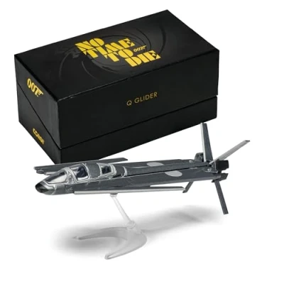 Image of Corgi CC03601 James Bond Q Glider ‘No Time To Die’ Model Airplane Diecast Planes &amp; Aircraft Models for Ages 14+, Die Cast Plane, Toy Airplanes Gift Young Aviation Fans, Birthday Gifts Him