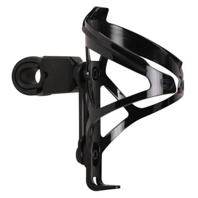 Image of Zefal Handlebar Bottle Cage Mount With Pulse B2 Cage, Black