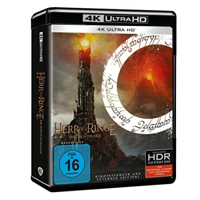 Image of The Lord of Rings: Motion Picture Trilogy 4K (BOX) [Region Free] (English audio. English subtitles)