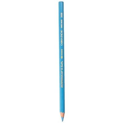 Image of Caran d Ache : Supracolor Soft Watersoluble Artists Colour Pencil Pastel Blue