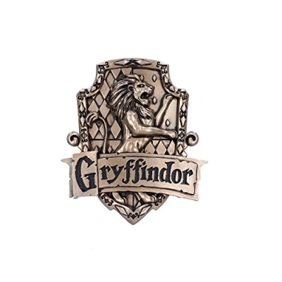 Image of Nemesis Now Officially Licensed Harry Potter Gryffindor Wall Plaque, Bronze, 20cm