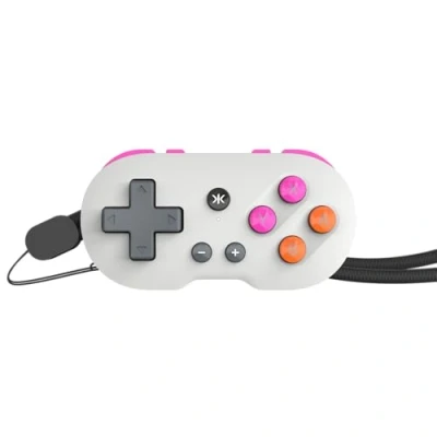 Image of CRKD ATOM Collectible Keychain Controller for Nintendo Switch, PC, Mac, Mobile and Smart TV (CRKD Grey)