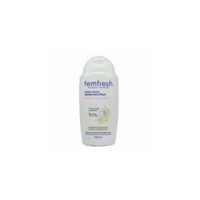 Image of Femfresh Ultimate Care Active Vaginal Wash Intimate Feminine Hygiene Shower Gel Cleanser pH Balanced, Soap Free, Fragrance Free Formula with 12 hour Sweat Protection 6 x 250ml Multi Pack