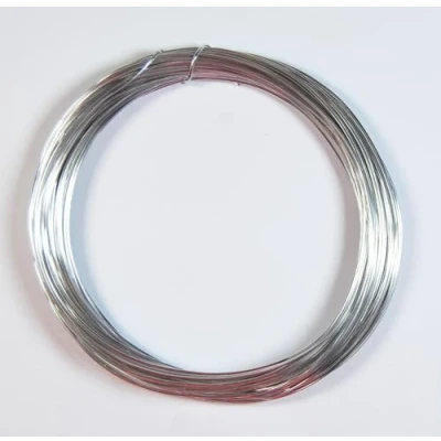 Image of celloexpress Aluminium Craft Wire 0.8mm x 20m (Diameter Length) SILVER