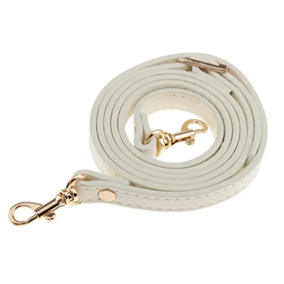 Image of Sharplace Solid Adjustable Crossbody Shoulder Bag Handbag Straps Replacements 120cm, Beige, Length