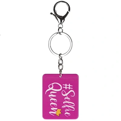 Image of Stands Out, Supplying Outstanding Gifts Selfie Queen #SelfieQueen Novelty Keyring Bag Tag Charm