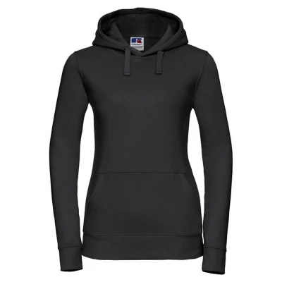 Image of Russell Athletic Womens/Ladies Authentic Hoodie (Black) Size 8 UK