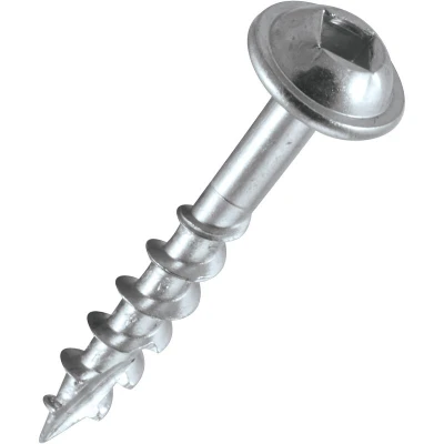 Image of Trend Pocket Hole Screws for Softwoods, 30mm Long, Pack of 500, Coarse Self Cutting Threaded Square Drive Screws, PH/7X30/500C, Silver
