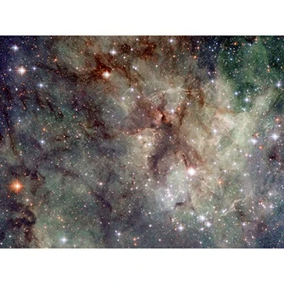 Image of Wee Blue Coo Space Stars Galaxy Nebula Universe Hubble Large Art Print Poster Wall Decor 18x24 inch
