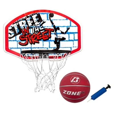 Image of Sure Shot In The Street Basketball Hoop and Ball Set