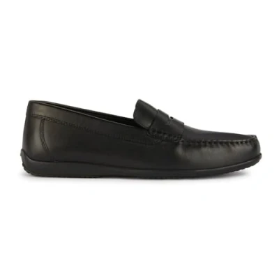 Image of Geox Men&#039;s U Ascanio C Moccasin, Black, 10.5 UK