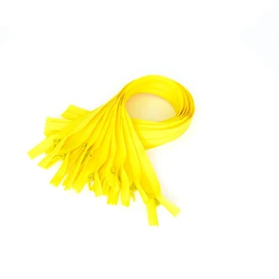 Image of LEDUC Zip, Yellow, 22cm