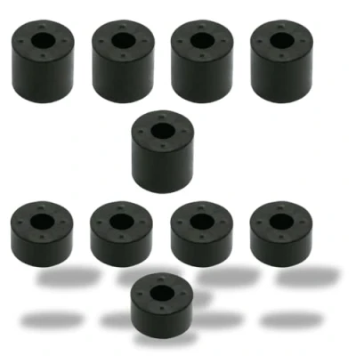 Image of SKS GERMANY Valve seals for MV easy pump head (replacement EASY, set of 10 (5x SV/DV, 5x AV), to replace, repair set), black.