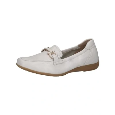 Image of CAPRICE Women&#039; 9 24654 42 Loafer Flat, White Deer, 4.5 UK