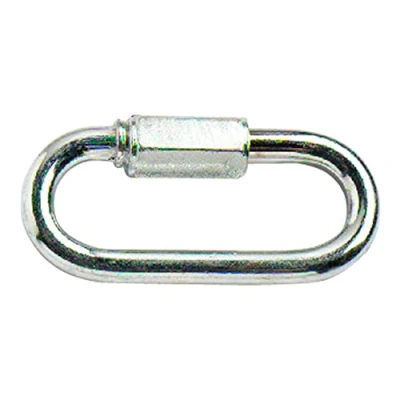 Image of Merriway BH01922 (2 Pcs) Quick Link Chain Repair Shackles, BZP Steel M8 (5/16 inch) Pack of 2 Pieces