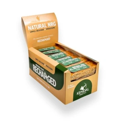 Image of Natural Energy Bar Rolled Oats and Syrup High Protein Made Fresh (24 x 70g, Oats)