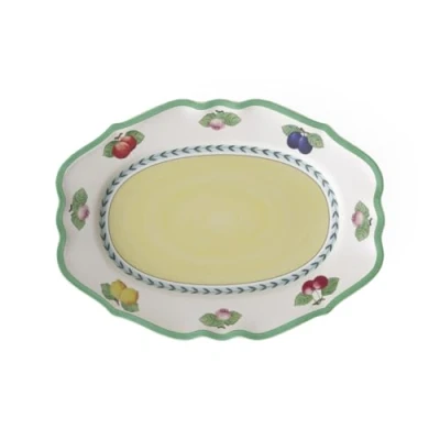 Image of French Garden Fleurence Oval Plate 44 cm