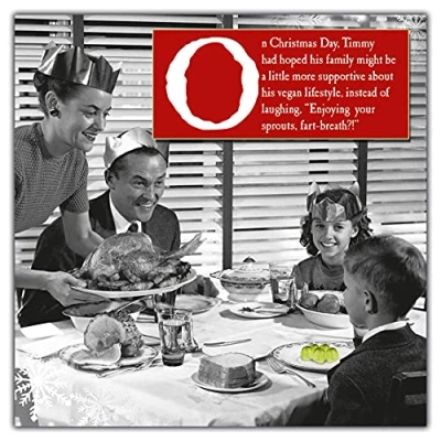 Image of Christmas Card Generic For Him, Funny Cards, Card, Xmas Him Funny, Cards Rude