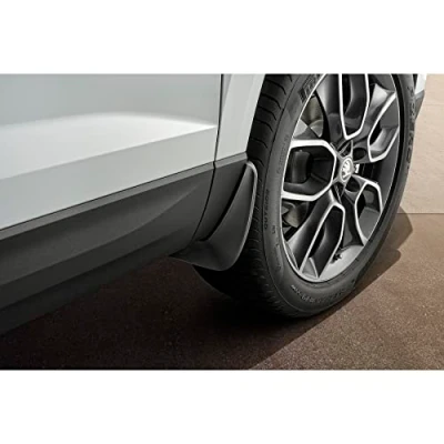 Image of Skoda 57A075111 Front Mud Flaps Only For Vehicles With Wheel Arch Extension (Scout/Sportline) Not Kickboards