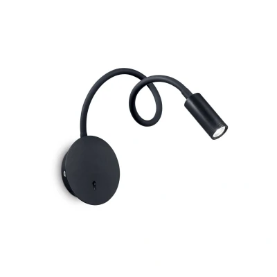 Image of Focus LED 1 Light Wall Black