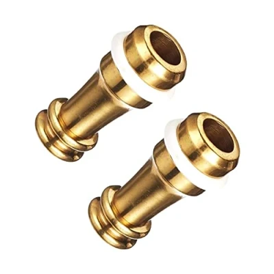 Image of Brass Blind Cord Pull Handel 38 mm (1.1/2 inch), Heavy Roman With Rubber Ring for Bathroom Classic Light &amp; Fan Switch Solid Pack of 2.