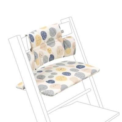 Image of Tripp Trapp Classic Cushion, Soul System Pair with Chair &amp; High for Support and Comfort Machine Washable Fits All Chairs