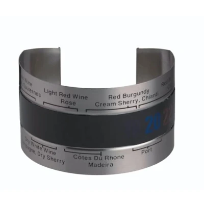 Image of BarCraft Wine Bottle Thermometer Sleeve