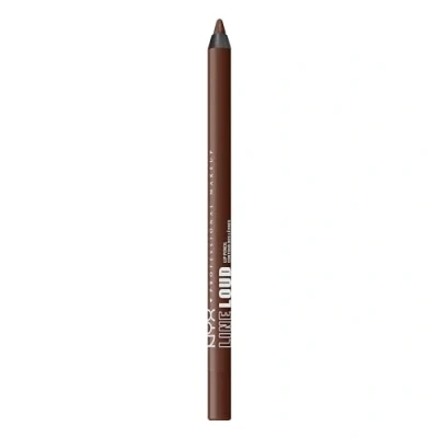 Image of NYX Professional Makeup Line Loud Lip Pencil, Waterproof, Infused with Jojoba Oil, Smooth Comfy Lips, Soft Matte Finish, Vegan Formula, Too Blessed