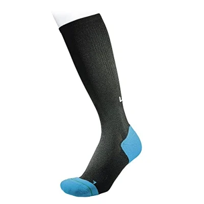 Image of Mens and Women&#039;s 1 Pair Ultimate Performance Compression Run Recovery Socks Black 9 11.5 Unisex