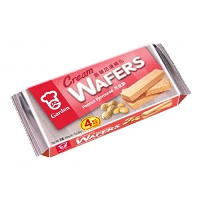 Image of Garden Cream Wafers Peanut Flavour 200g