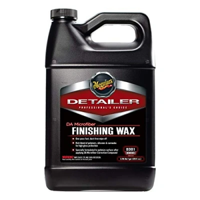 Image of Meguiar&#039;s D30101 Detailer DA Microfibre Finishing Car Wax 3.78L
