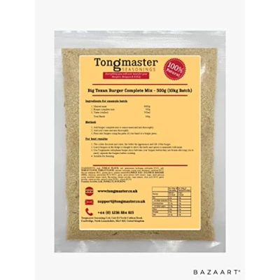 Image of Big Texan Burger Complete Mix 500g (10kg Batch)
