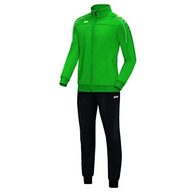Image of JAKO Classico M9150 Men&#039;s Tracksuit Polyester Sports Green XXL