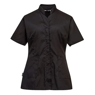 Image of Portwest Premier Tunic, Size: XL, Colour: Black, LW12BKRXL