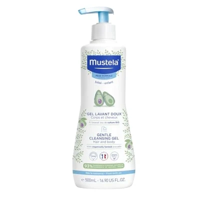 Image of Mustela Gentle Cleansing Gel, 500 ml (Pack of 1)
