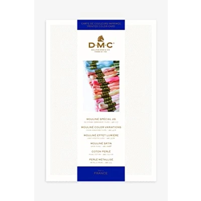 Image of DMC Stranded Cottons Printed Shade Card (New Edition)