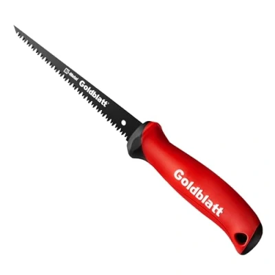 Image of Goldblatt Jab Saw 12 inch/30mm Drywall Wallboard Saw, 8 TPI Bi Metal Blade with Soft Grip Handle, Ideal for Cement Board, and PVC