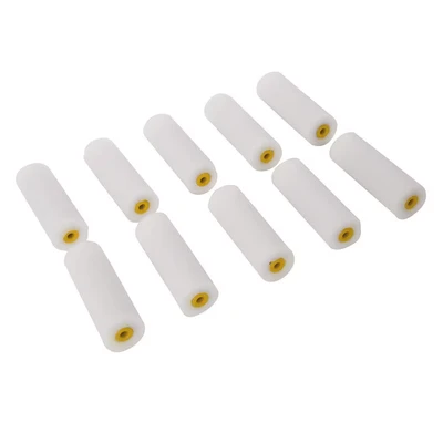 Image of Silverline 100mm Mini Roller Sleeves 10pk Gloss