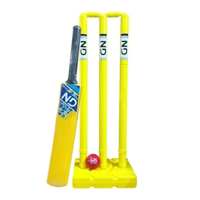 Image of ND Sports Garden Cricket Stumps Available In 2 Sizes Durable Moulded Plastic UK