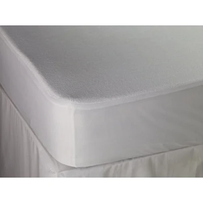 Image of Bedding Online Terry Towelling Waterproof Mattress Protector Breathable Anti Allergy, Dust Mite, Double Size