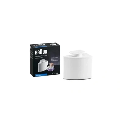 Image of Braun BRSF 001 Anti limescale Filter Compatible with CareStyle Compact steam Iron Stations Holds 30 litres / 23 Water Tank fillings for Longer Life