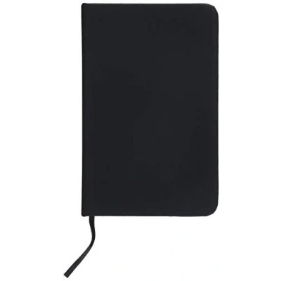 Image of eBuyGB A6 Coloured Hardback Lined Paper Notebook, Black